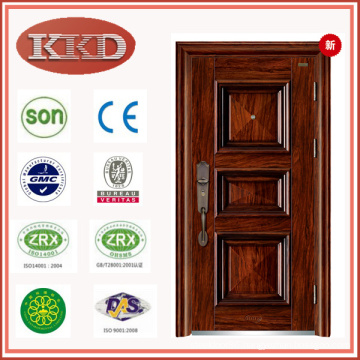 Luxury Dull Polish Steel Door KKD-110 for Cottage Security